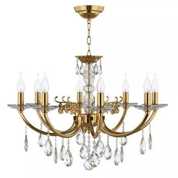 Подвесная люстра stregaro (osgona) золотой 171 см.