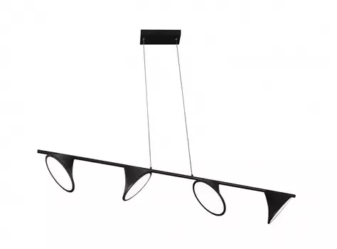Подвесная люстра syzygy (iledex) черный 100 см.