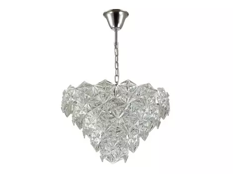 Подвесная люстра talerti (odeon light) прозрачный 33 см.