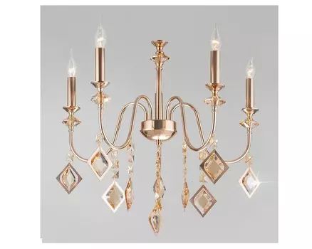 Подвесная люстра telao (eurosvet) прозрачный 105 см.