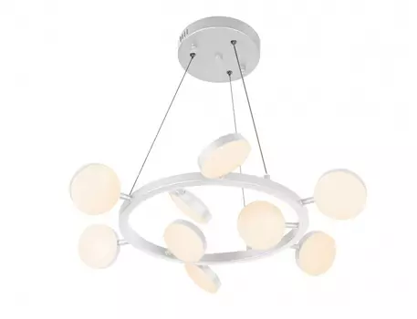 Подвесная люстра totes (iledex) белый 66 см.