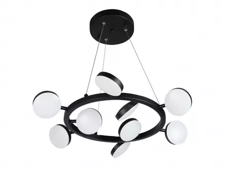 Подвесная люстра totes (iledex) черный 66 см.