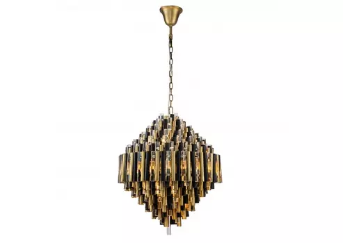 Подвесная люстра tribeca (ilamp) бронзовый 80 см.