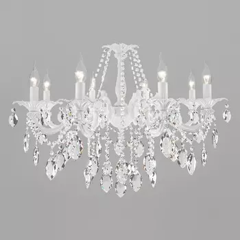 Подвесная люстра veletta (eurosvet) белый 106 см.