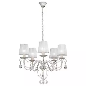Подвесная люстра vitaluce v1264/5 (vitaluce) белый 920x600 см.