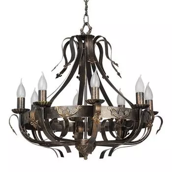 Подвесная люстра vitaluce v1350/8 (vitaluce) бронзовый 1080x600 см.