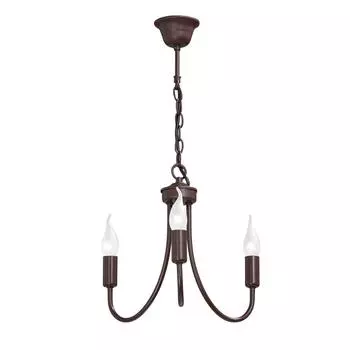 Подвесная люстра vitaluce v1647/3 (vitaluce) коричневый 640x330 см.