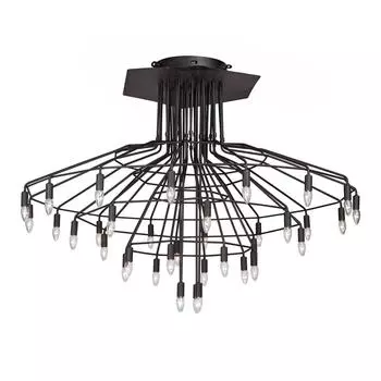 Подвесная люстра vitaluce v4720-1/36pl (vitaluce) черный 1080x1520 см.