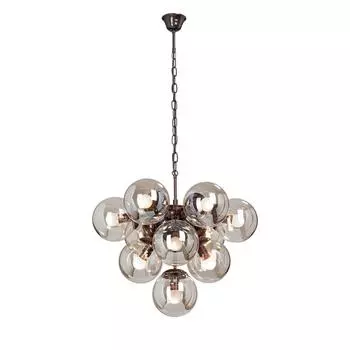 Подвесная люстра vitaluce v4963-7/10 (vitaluce) коричневый 1080x550 см.