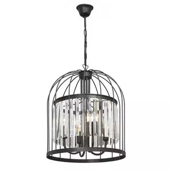 Подвесная люстра vitaluce v5098-1/4 (vitaluce) черный 800x400 см.