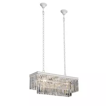Подвесная люстра vitaluce v5146-0/10 (vitaluce) бежевый 1640x795 см.