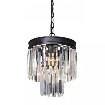 Подвесная люстра vitaluce v5151-1/3+1 (vitaluce) черный 920x265 см.