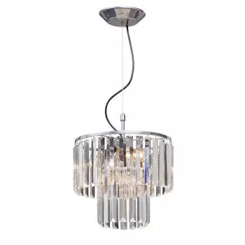 Подвесная люстра vitaluce v5179-9/4s (vitaluce) серебристый 1250x310 см.