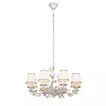Подвесная люстра vitaluce v5196/6 (vitaluce) белый 1120x600 см.