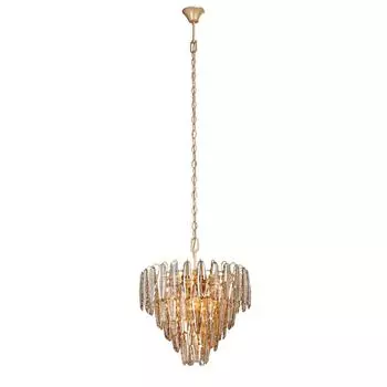 Подвесная люстра vitaluce v5349-8/6+3+3+1 (vitaluce) золотой 1860x530 см.