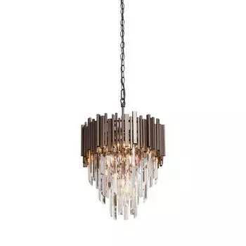 Подвесная люстра vitaluce v5875-7/6 (vitaluce) коричневый 560 см.