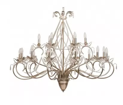 Подвесная люстра валенсия 3 (chiaro) прозрачный 170 см.