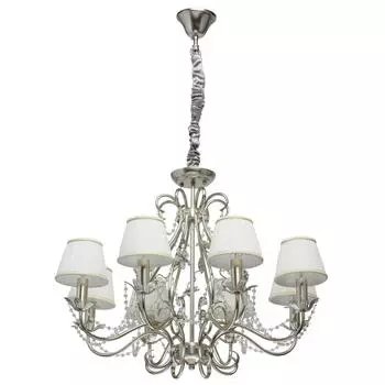 Подвесная люстра валенсия (chiaro) бежевый 80x80 см.