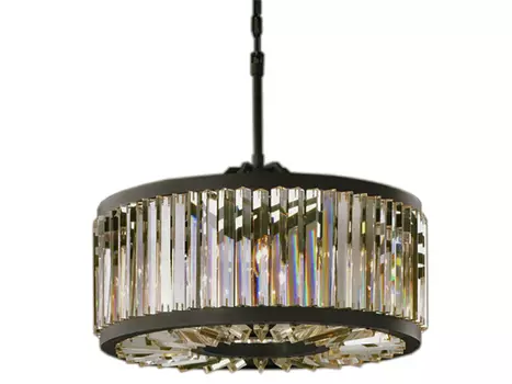 Подвесная люстра welles (mak-interior) черный 32 см.