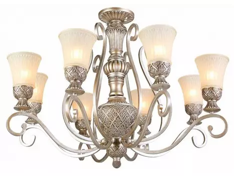 Подвесная люстра версаче (chiaro) бежевый 230 см.