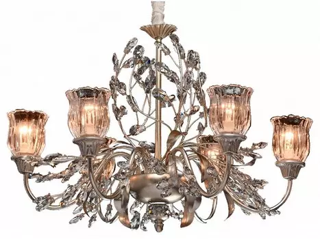 Подвесная люстра виола (chiaro) коричневый 210 см.