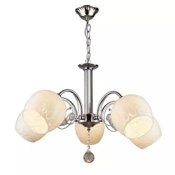 Подвесная люстра ксандра (wedo light) белый 37 см.