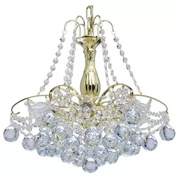 Подвесная люстра жемчуг 14 (mw-light) золотой 80 см.