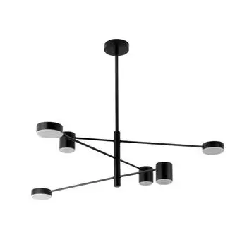 Подвесная светодиодная люстра hiper abby h831-0 (hiper) черный 1030x650 см.