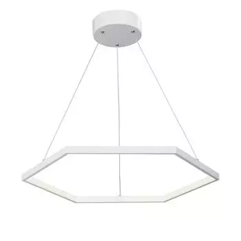 Подвесная светодиодная люстра vitaluce v4605-0/1s (vitaluce) белый 955x600 см.