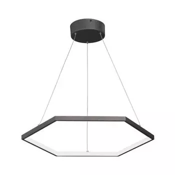 Подвесная светодиодная люстра vitaluce v4605-2/1s (vitaluce) серый 945x610 см.