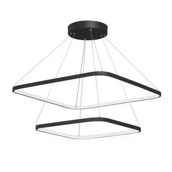 Подвесная светодиодная люстра vitaluce v4617-1/2s (vitaluce) черный 940x640 см.