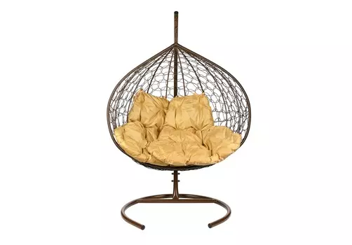 Подвесное кресло (ecodesign) коричневый