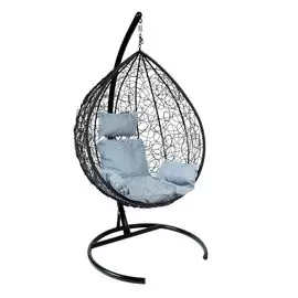 Подвесное кресло (ecodesign) серый 103x186x103 см.