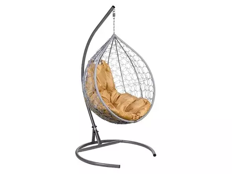 Подвесное кресло (ecodesign) серый