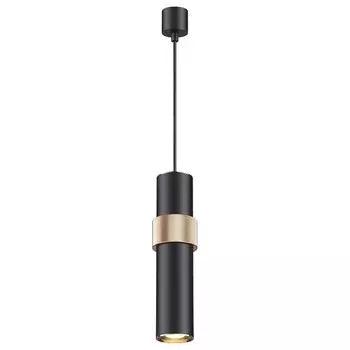 Подвесной светильник afra (odeon light) черный 183 см.