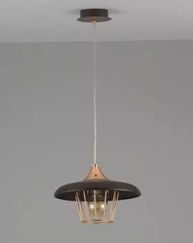 Подвесной светильник alice (moderli) коричневый 120 см.