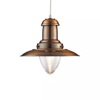 Подвесной светильник (arte lamp) бронзовый 31 см.