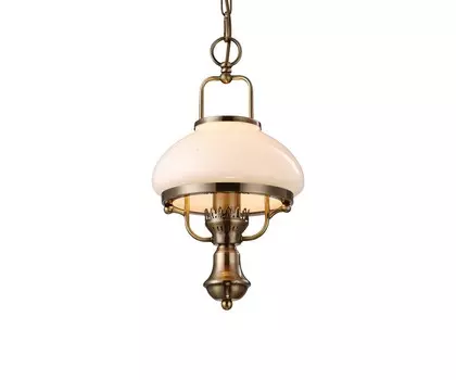 Подвесной светильник (arte lamp) бронзовый 40 см.