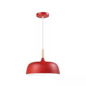 Подвесной светильник augustina 24*32 красный (moderli) красный 24 см.