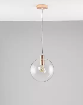 Подвесной светильник aurora (moderli) прозрачный 100 см.