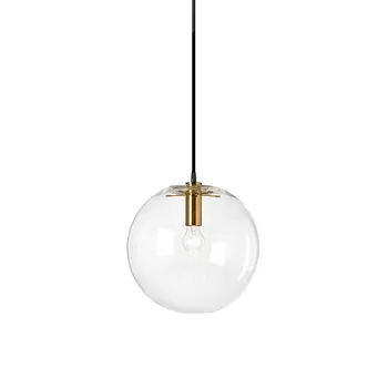 Подвесной светильник ball (delight collection) прозрачный 20 см.