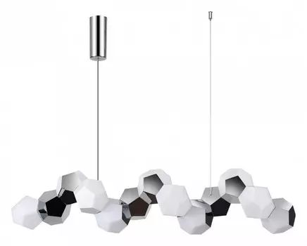 Подвесной светильник bingo (odeon light) белый 97x100x23 см.