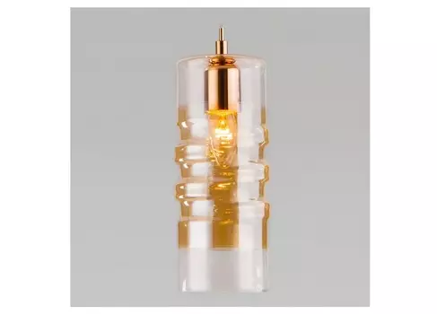 Подвесной светильник block (eurosvet) прозрачный 100 см.