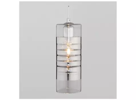 Подвесной светильник block (eurosvet) прозрачный 100 см.