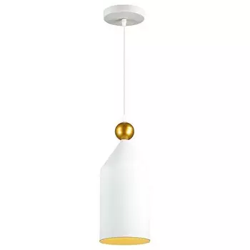 Подвесной светильник bolli (odeon light) белый 156 см.