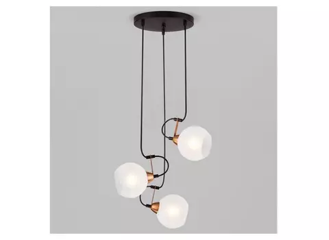 Подвесной светильник bounce (eurosvet) белый 112 см.