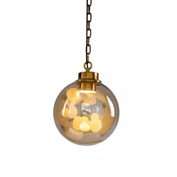 Подвесной светильник brass (delight collection) золотой 35 см.