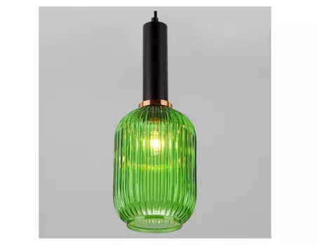 Подвесной светильник bravo (eurosvet) зеленый 113 см.