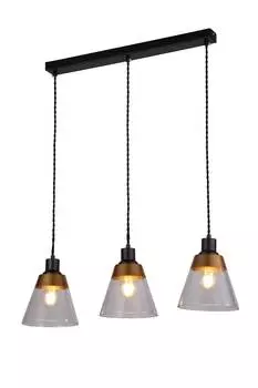 Подвесной светильник brizzi 120*66 (moderli) черный 66x120x16 см.