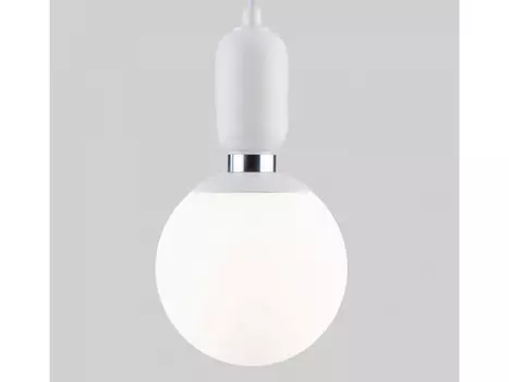 Подвесной светильник bubble long (eurosvet) белый 180 см.